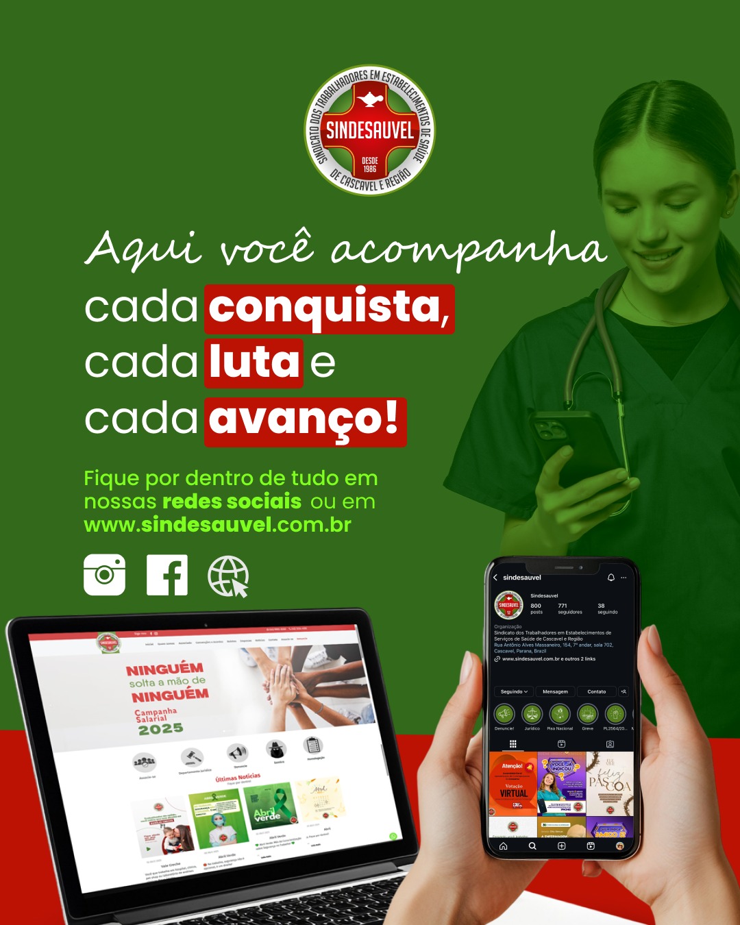 Fique por dentro! 