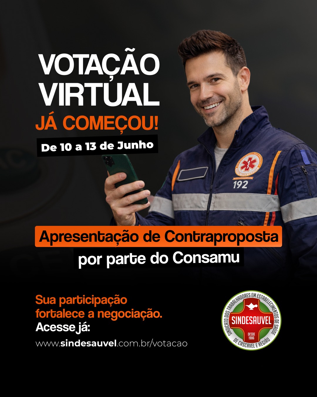 A VOTAÇÃO JÁ COMEÇOU! 📢