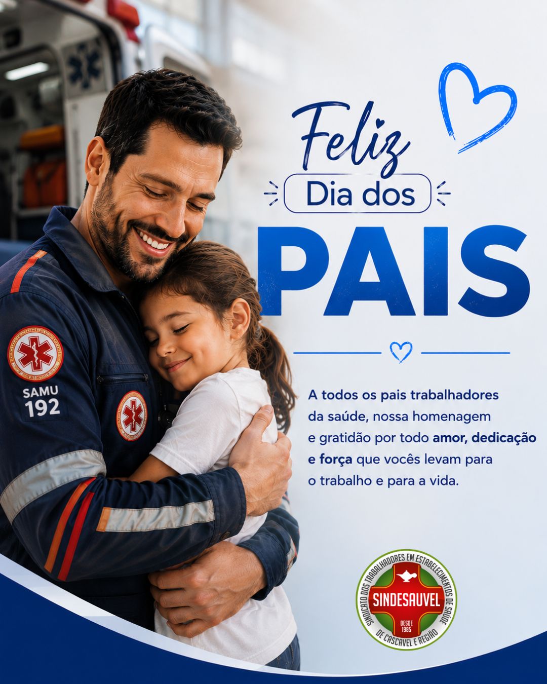 💙 Feliz Dia dos Pais!