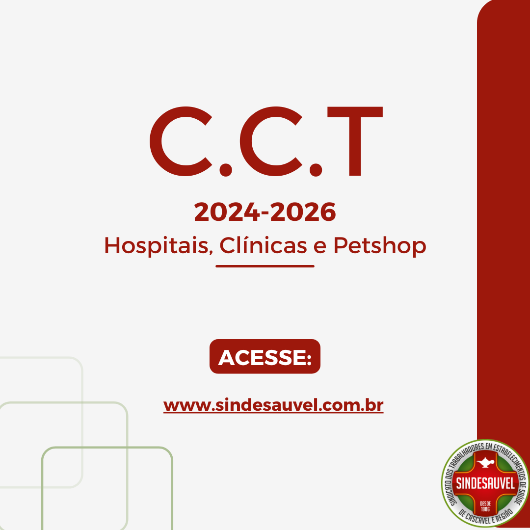 CCT 2024/2026 - Hosp. Clínicas e Petshop